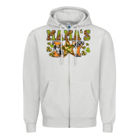 Dove Grey mamas boy Zipper Hoodie - texasbilliewilder
