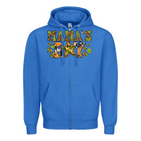 True Royal mamas boy Zipper Hoodie - texasbilliewilder