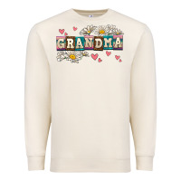Sandshell daisy grandma Premium Sweatshirt - AdoDesignShop