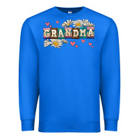 True Royal daisy grandma Premium Sweatshirt - AdoDesignShop
