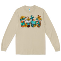 Mushroom cross coffee cups Long Sleeve Tee - texasbilliewilder