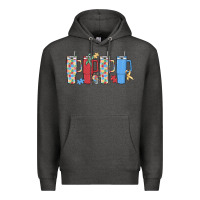 Charcoal Heather autism Premium Hoodie - MaliasSmallBusiness