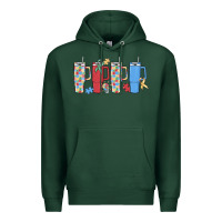 Sports Green autism Premium Hoodie - MaliasSmallBusiness