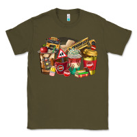 Army Green school bus driver coffee cups Classic Tee - texasbilliewilder