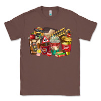 Chestnut school bus driver coffee cups Classic Tee - texasbilliewilder