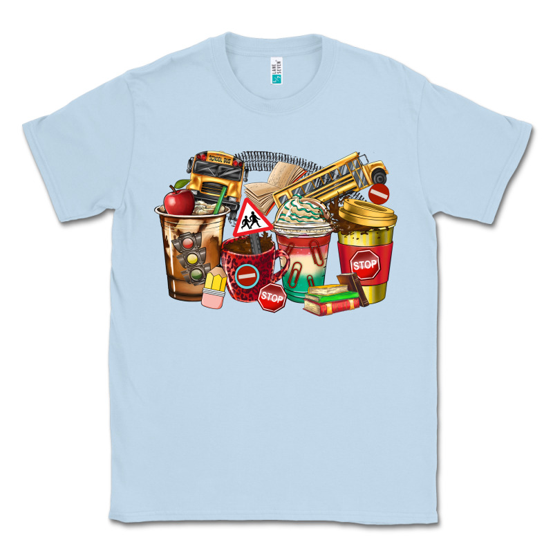 School Bus Driver Coffee Cups Classic Tee by texasbilliewilder | Teevron
