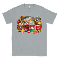 Heather Grey school bus driver coffee cups Classic Tee - texasbilliewilder