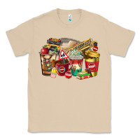 Mushroom school bus driver coffee cups Classic Tee - texasbilliewilder