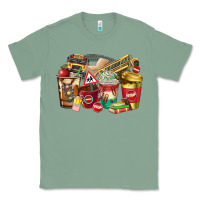 Sage school bus driver coffee cups Classic Tee - texasbilliewilder