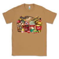 Toasted Coconut school bus driver coffee cups Classic Tee - texasbilliewilder
