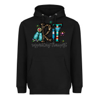 Black rt respiraory therapist Heavyweight Hoodie - CowhideDigitalArt