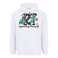 White rt respiraory therapist Heavyweight Hoodie - CowhideDigitalArt