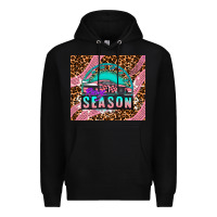 Black pink racing car Premium Hoodie - AdoDesignShop