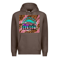 Coffee pink racing car Premium Hoodie - AdoDesignShop