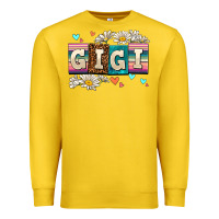 Lemon daisy gıgı Premium Sweatshirt - AdoDesignShop