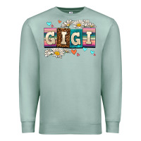 Seafoam daisy gıgı Premium Sweatshirt - AdoDesignShop