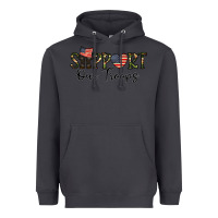 Smoke support our troops Heavyweight Hoodie - CowhideDigitalArt