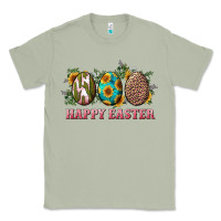 Matcha happy easter eggs with sunflower leopard and cactus Classic Tee - RanaPortraitStore