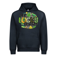 Navy one lucky teacher Urban Hoodie - MaliasSmallBusiness