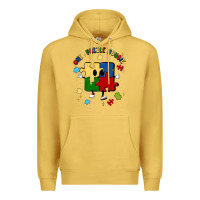 Antique Gold one puzzle bougie Premium Hoodie - MaliasSmallBusiness