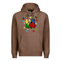 Chestnut one puzzle bougie Premium Hoodie - MaliasSmallBusiness