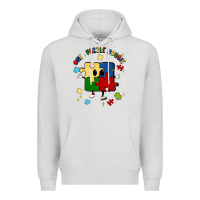 Dove Grey one puzzle bougie Premium Hoodie - MaliasSmallBusiness