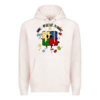 Pale Pink one puzzle bougie Premium Hoodie - MaliasSmallBusiness