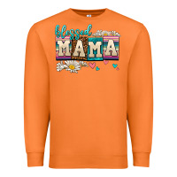 Carrot daisy blessed mama Premium Sweatshirt - AdoDesignShop