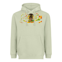 Matcha juneteenth afro messy bun libbey glass Heavyweight Hoodie - HRA Design Shop