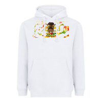 White juneteenth afro messy bun libbey glass Heavyweight Hoodie - HRA Design Shop