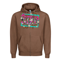 Chestnut mamas girl Zipper Hoodie - texasbilliewilder