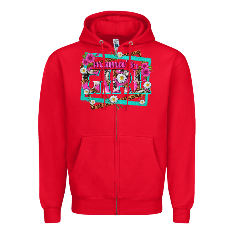 Mamas Girl Zipper Hoodie by texasbilliewilder | Teevron