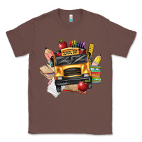 Chestnut school bus driver front Classic Tee - texasbilliewilder