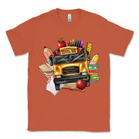 Copper school bus driver front Classic Tee - texasbilliewilder