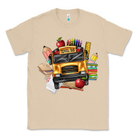 Mushroom school bus driver front Classic Tee - texasbilliewilder