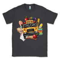 Smoke school bus driver front Classic Tee - texasbilliewilder
