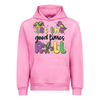 Fuchsia Pink let the good times roll Urban Hoodie - MaliasSmallBusiness