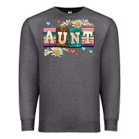 Charcoal Heather daisy aunt Premium Sweatshirt - AdoDesignShop