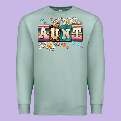 Daisy Aunt Premium Sweatshirt Designed By Adodesignshop