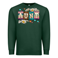 Sports Green daisy aunt Premium Sweatshirt - AdoDesignShop