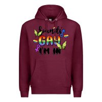 Burgundy sounds gay i'm in Premium Hoodie - MaliasSmallBusiness