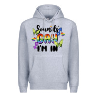 Heather Grey sounds gay i'm in Premium Hoodie - MaliasSmallBusiness