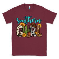 Burgundy southern girl Classic Tee - Zillion Design Studio