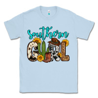 Dusty Blue southern girl Classic Tee - Zillion Design Studio