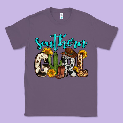 Southern Girl Classic Tee Designed By Zillion Design Studio