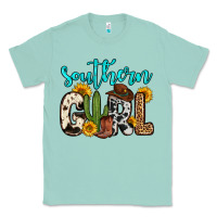 Seafoam southern girl Classic Tee - Zillion Design Studio