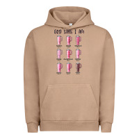 Pigment Burro god says i am bible verse stanley Urban Hoodie - MaliasSmallBusiness