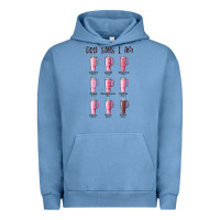 Pigment Pebble Blue god says i am bible verse stanley Urban Hoodie - MaliasSmallBusiness