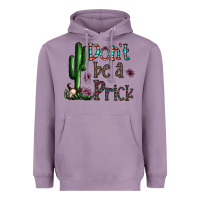 Lavender don't be a prick Heavyweight Hoodie - CowhideDigitalArt