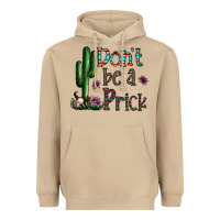 Mushroom don't be a prick Heavyweight Hoodie - CowhideDigitalArt